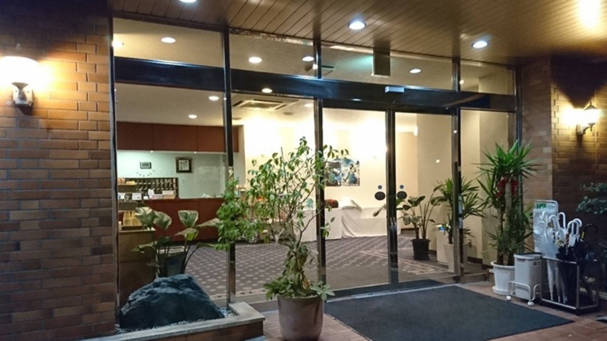 Entrée de l’hôtel